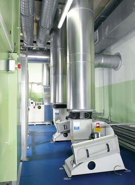 Exhaust fans for drier